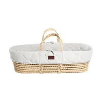 Snuz Natural Knitted Moses Wiege mit Matratze