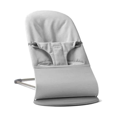 BabyBjörn Bliss Wipstoel – Geweven – Mélange Lichtgrijs