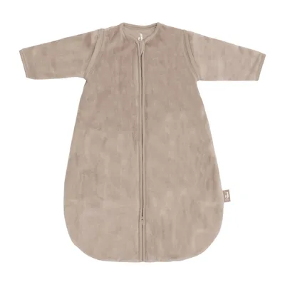 Jollein Baby Slaapzak met Afritsbare Mouw Velvet - Milky Coffee - 60 cm