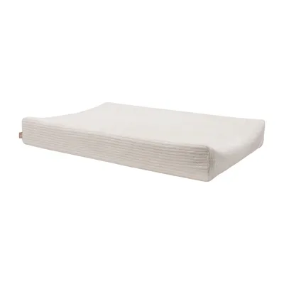 Jollein Aankleedkussenhoes - 50x70 cm - Cloudy Rib  