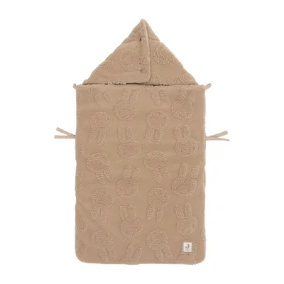 Jollein Nijntje Jacquard Voetenzak Teddy - Groep 0+ 3/5 Punts Gordel
