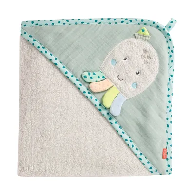 Fehn Badecape mit Kapuze - 80x80 cm