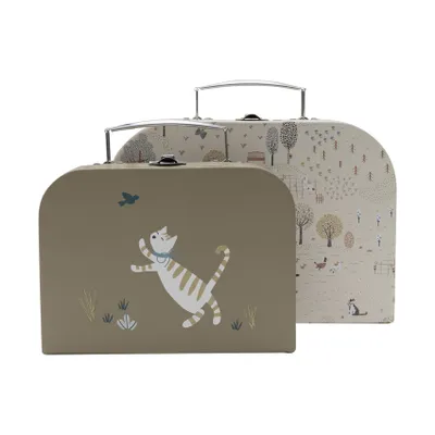 Jollein Spielkoffer – 2er-Set