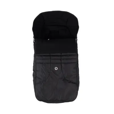 Qute Q-Cocoon Fleece Fußsack - Schwarz