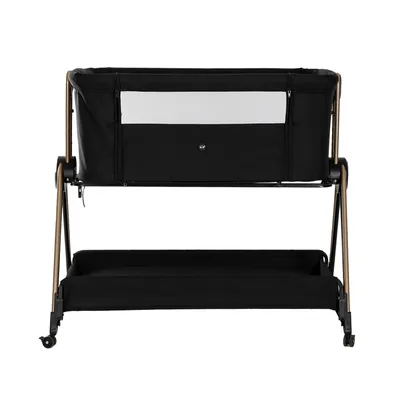 Puck Claire Co-Sleeper - Schwarz / Gold