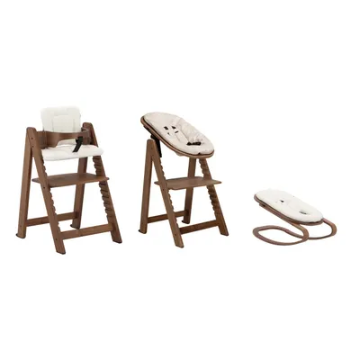 Kidsmill Up! Kinderstoel Walnoot - Complete Set - 0 Mnd+ / 6 Mnd+