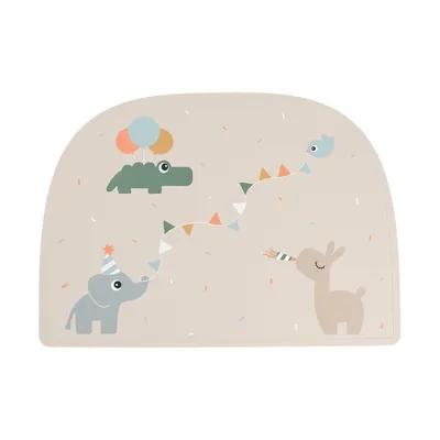 Done By Deer Celebration Siliconen Placemat - Sand