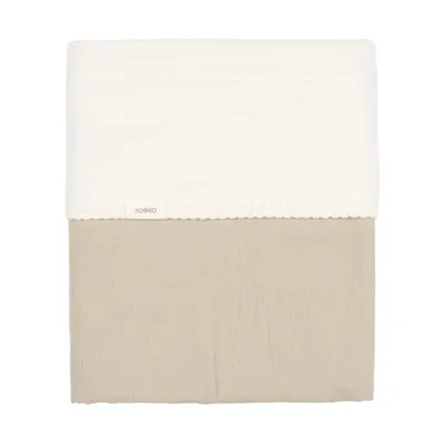 Koeka Faro Wiegdeken - 100 x 75cm - Katoen/Fleece/Wafel
