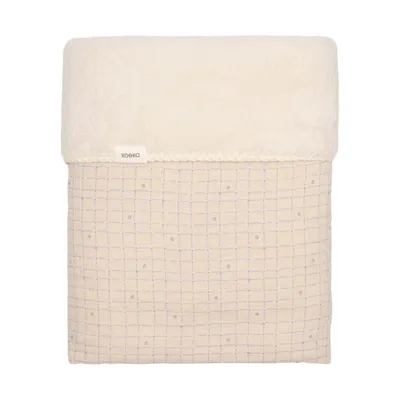 Koeka Babydecke Teddy - Lind Warm White