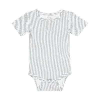 Cam Cam Copenhagen Kurzarm Body Elliot - Classic Stripes Blue