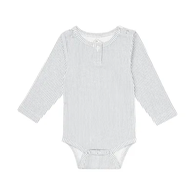 Cam Cam Copenhagen Langarm Babybody William - Classic Stripes Blue