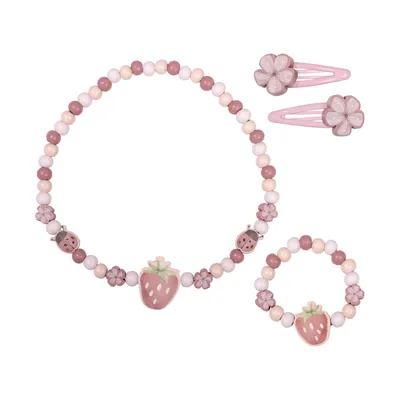 Little Dutch Holz Schmuckset - Strawberry