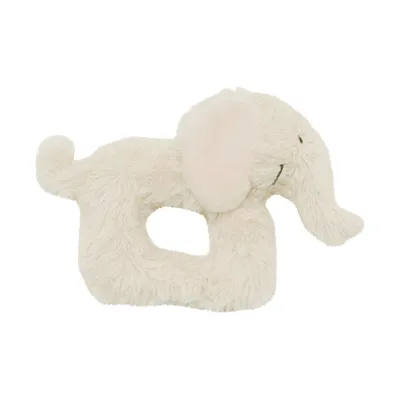 Happy Horse Olifant Rammelaar - Ezzy Rattle - 12 cm - Ivory