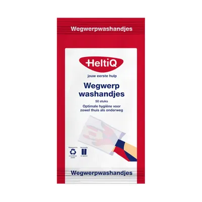 HeltiQ Einweg-Waschlappen