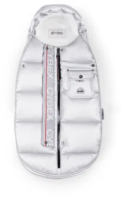 Cybex Platinum Winterfußsack Mini - Arctic Silver / Silver