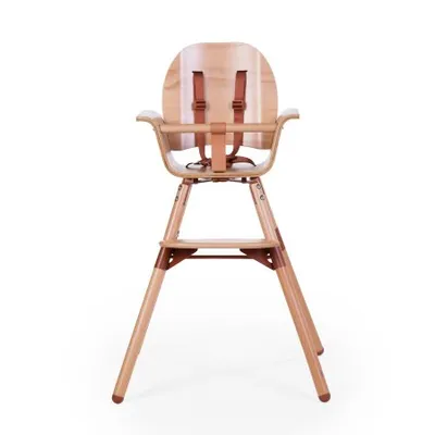 Childhome Hochstuhl – Evowood – Natur/Rost