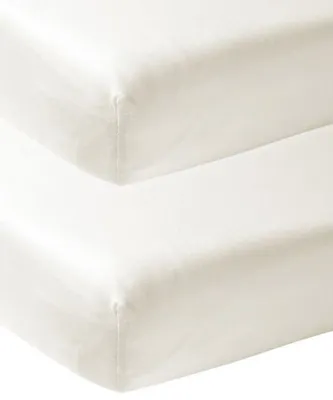 Meyco Hoeslaken - 2 stuks - 40 x 80/90 cm - Jersey - Offwhite