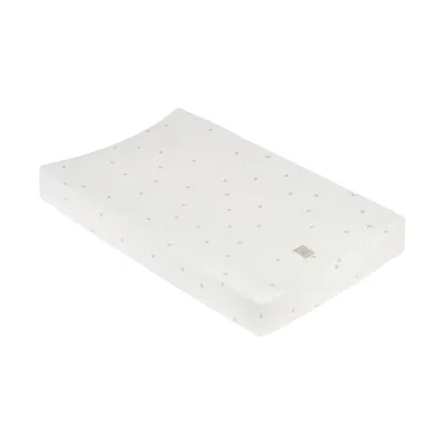 Nanami Wickelunterlagenbezug - Musselin - Bird - Off White