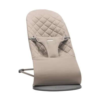BabyBjörn Bliss Cotton Wippe - Sandgrau