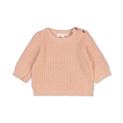 Feetje Strickpullover - The Magic Is In You - Rosa 