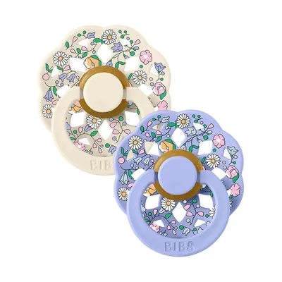 BiBs x Liberty Chloe Meadow Fopspeen - Rond - 2 Stuks