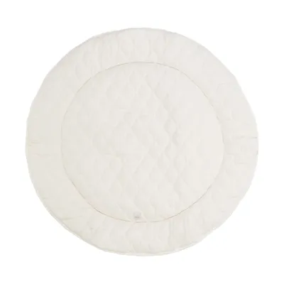 Nanami Speelkleed / Boxkleed Rond 96 cm - Wave Bio Katoen + Teddy Katoen