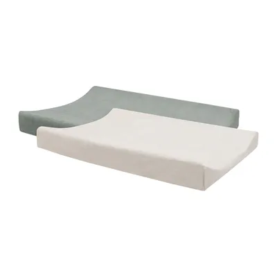 Jollein Wickelunterlagenbezug Frottee 50 x 70cm - 2 Stück