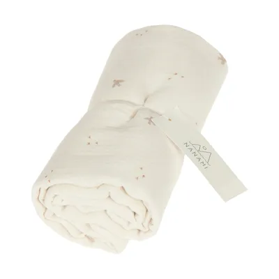 Nanami Swaddle Bird - 100 x 135 cm - Latte