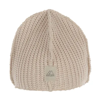 Nanami Rib Muts - 0-3 Mnd - Beige