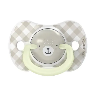 Suavinex Schnuller - Wild & Free SX Pro - 6‑18 Monate - 2 Stück - Silikon - Grau