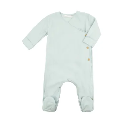 Bamboom Boxpakje met Voetjes - 6 Mnd - Sky Grey