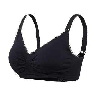 Carriwell Padded Gelbeugel Voedingsbh Zwart