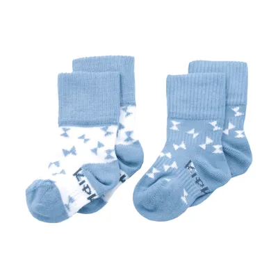KipKep Bleib-Söckchen Party Blue 0-6 Mte