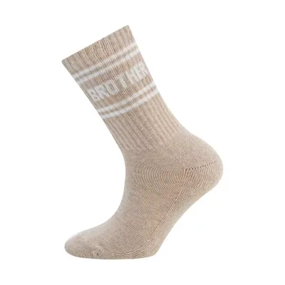 Ewers BROTHER Tennissokken - Beige Melange