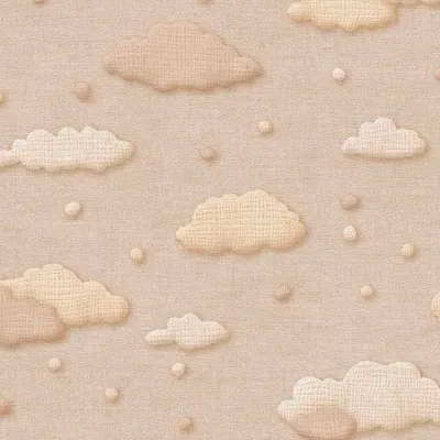 Eijffinger Behang - Tiny Treasures - Wolk