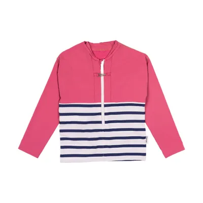 Floatee Anti-Ertrinken T-Shirt Langarm - Rosa