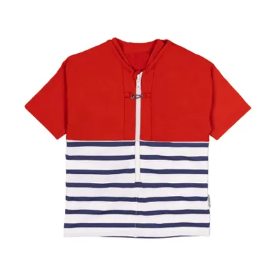 Floatee Anti-Verdrinking T-shirt Korte Mouwen - Rood