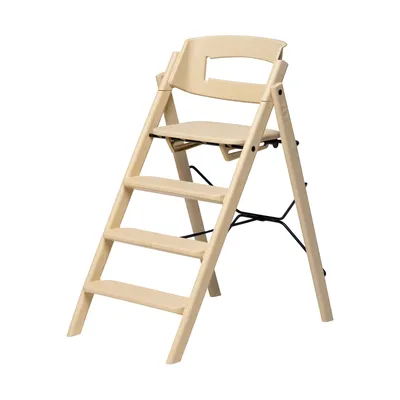 KAOS Klapp Hochstuhl – zusammenklappbar – recycelter Kunststoff – Charcoal Black