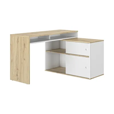 Diagone Modula Modularer Schreibtisch - Handgefertigte Eiche