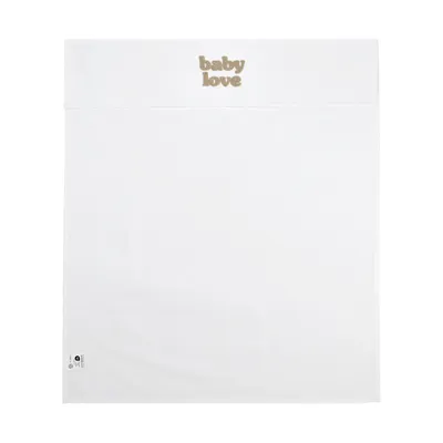 Meyco Baby Love Wiegenlaken - 75 x 100 cm - Sand Melange