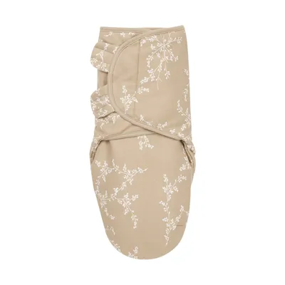 Branches SwaddleMeyco Pucktuch Gefüttert - Sand - 0-3 Monate