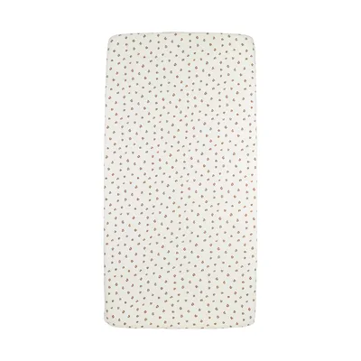 Meyco Hoeslaken Print - 60 x 120 cm - Mini Panther Soft Pink