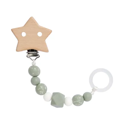 Lässig Schnullerhalter - Little Universe - Star Olive