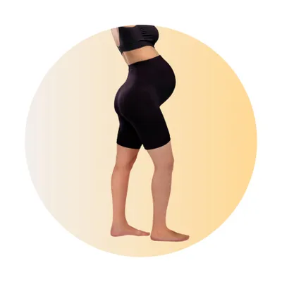 Carriwell Umstandsshorts - Schwarz
