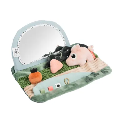 Done By Deer Tiny Farm Sensorisches Bauchzeit Spielzeug - Colour Mix