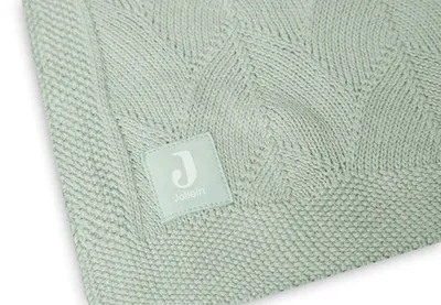 Jollein Bettdecke - Shell Knit - Sea Foam - 100x150 cm
