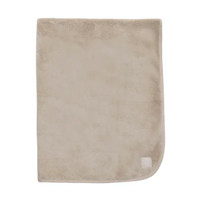 Jollein Deken Wieg - Basic Jersey/Sherpa - 75 x 100 cm - Warm Sand