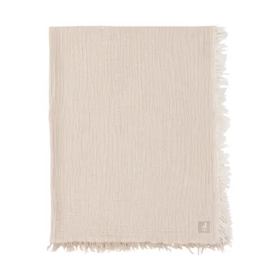 Jollein Decke Babybett - 120 x 120 cm - Fringe Stripe