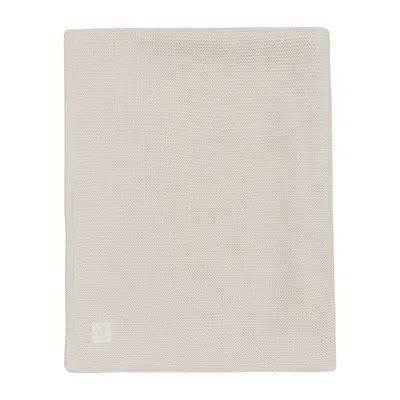 Jollein Decke - Basic Knit - Oatmeal/Samt