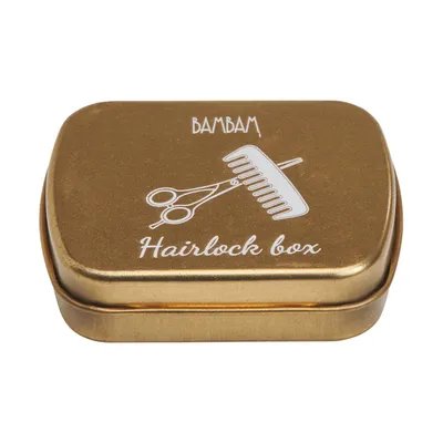 BamBam Haarlockenbox - Gold - 6 cm